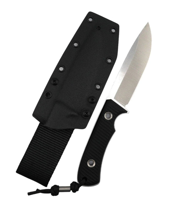 TRC South Pole MagnaCut Double Black Canvas Micarta Satin Finish Kydex Sheath