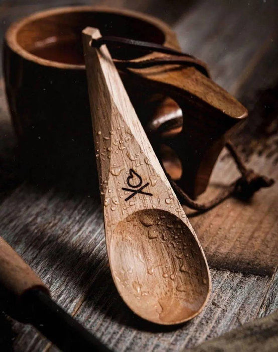 Uberleben Dursten Kanu Spoon | Handcrafted Traditional Wooden Spoon