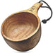 Uberleben Dursten Lore 12oz Kuksa | Handcrafted Traditional Wooden Cup