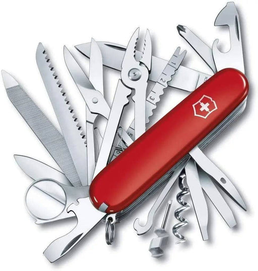 Victorinox Swiss Army SwissChamp Multi-Tool, Red, 3.58" Closed (Old Sku 53501) - 1.6795-X4