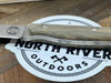 Custom White River Exodus 3 Fixed Blade Knife 3.88" S35VN O.D. / Tan G10 Swirl Handles (USA)