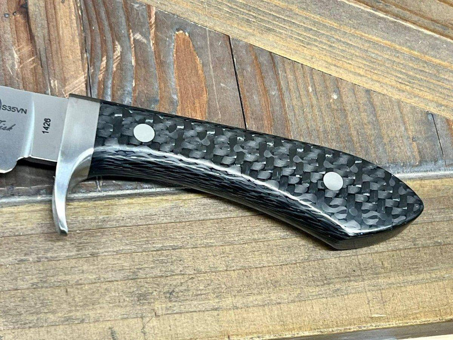 Custom White River Sendero Classic Carbon Fiber Handle S35VN (USA)