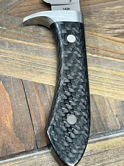 Custom White River Sendero Classic Carbon Fiber Handle S35VN (USA)