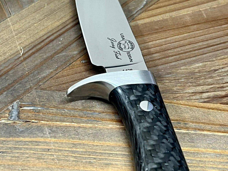 Custom White River Sendero Classic Carbon Fiber Handle S35VN (USA)