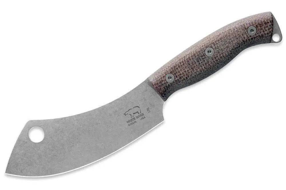 White River Camp Cleaver Premium S35VN (USA Made)