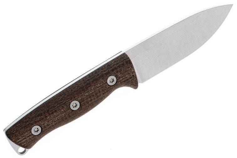 White River Ursus Cub Natural Burlap Micarta with Magnacut Steel (WRUR35-BNA)