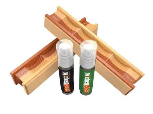 Wicked Edge 4um/2um Diamond Emulsion and Leather Strops Pack