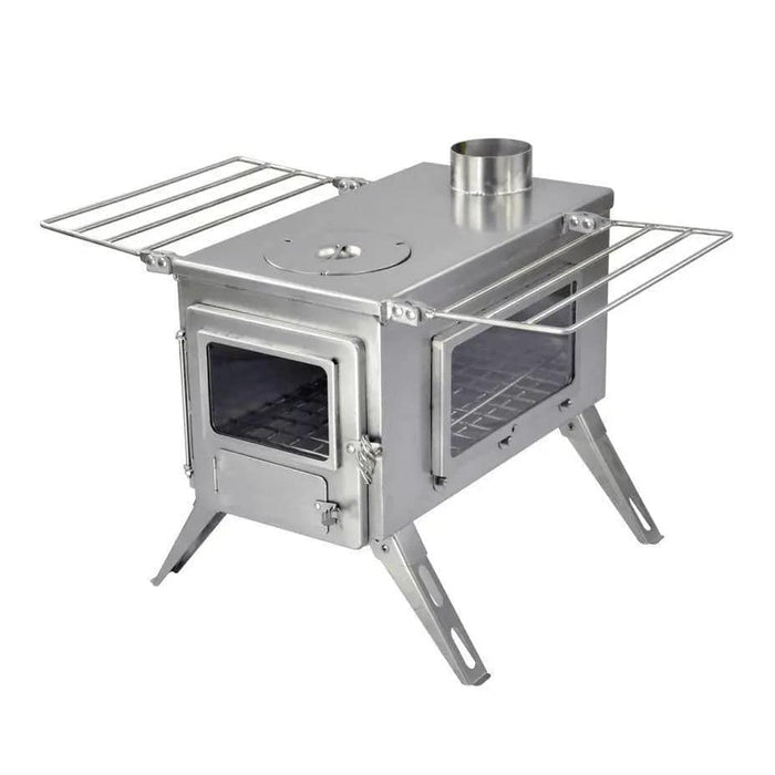 Winnerwell Nomad View Large Tent Stove 1500 Cubic Inch Firebox