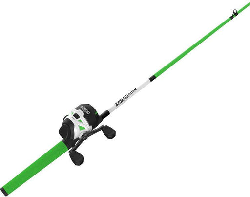 ZEBCO ROAM ROD REEL FISHING COMBO - 30 SIZE GREEN 6'0"