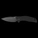 Zero Tolerance 0357BW Flipper Knife 3.25" BlackWashed