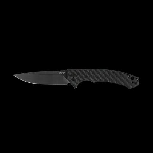 ZT 0450CF Flipper 3.25" S35VN Black Blade Knife (USA)