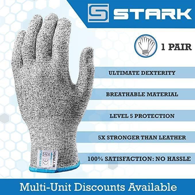 1Pairs Cut Resistant Gloves Food Grade Level 5 Safety Protection Gloves  Kitch
