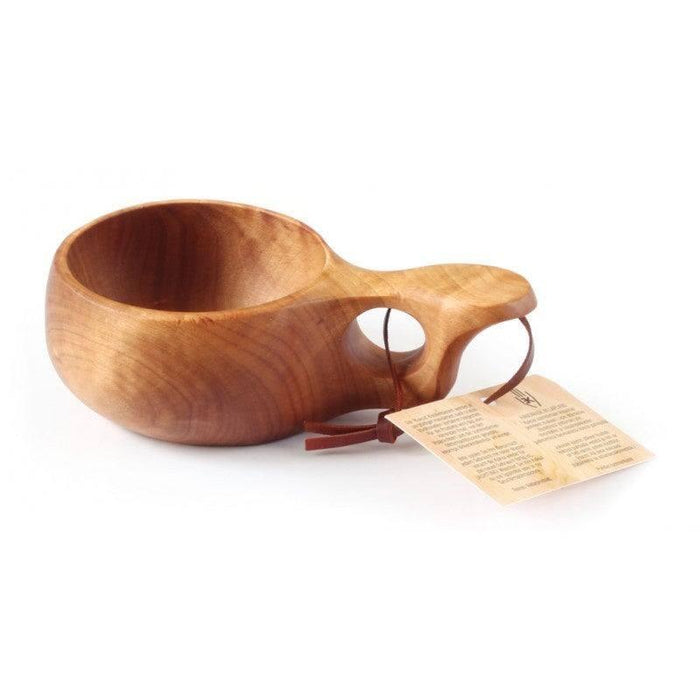 OMA Kuksa cup, 1,8 dl with horn decoration, Kuksa (Tree Wart Cups)